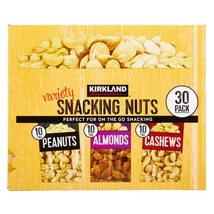 Kirkland Signature Snacking Nuts 30 x 45g