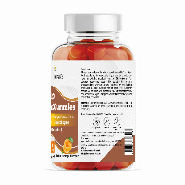 Pharmanostix collagen complex gummies 60, UK version