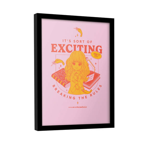 Harry Potter print Witty Witchcraft design, UK version