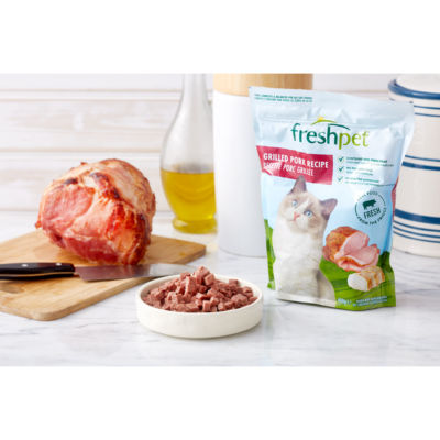 Freshpet cat food Grilled Pork Recipe 400g (British brand)