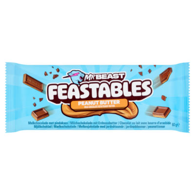 Feastables Peanut Butter Chocolate Bar 60g