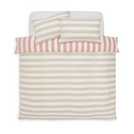 Habitat Summer Haze Stripe Pink duvet cover set double, UK version