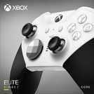 Xbox Elite Wireless Controller Series 2 Core White gaming controller (British brand)