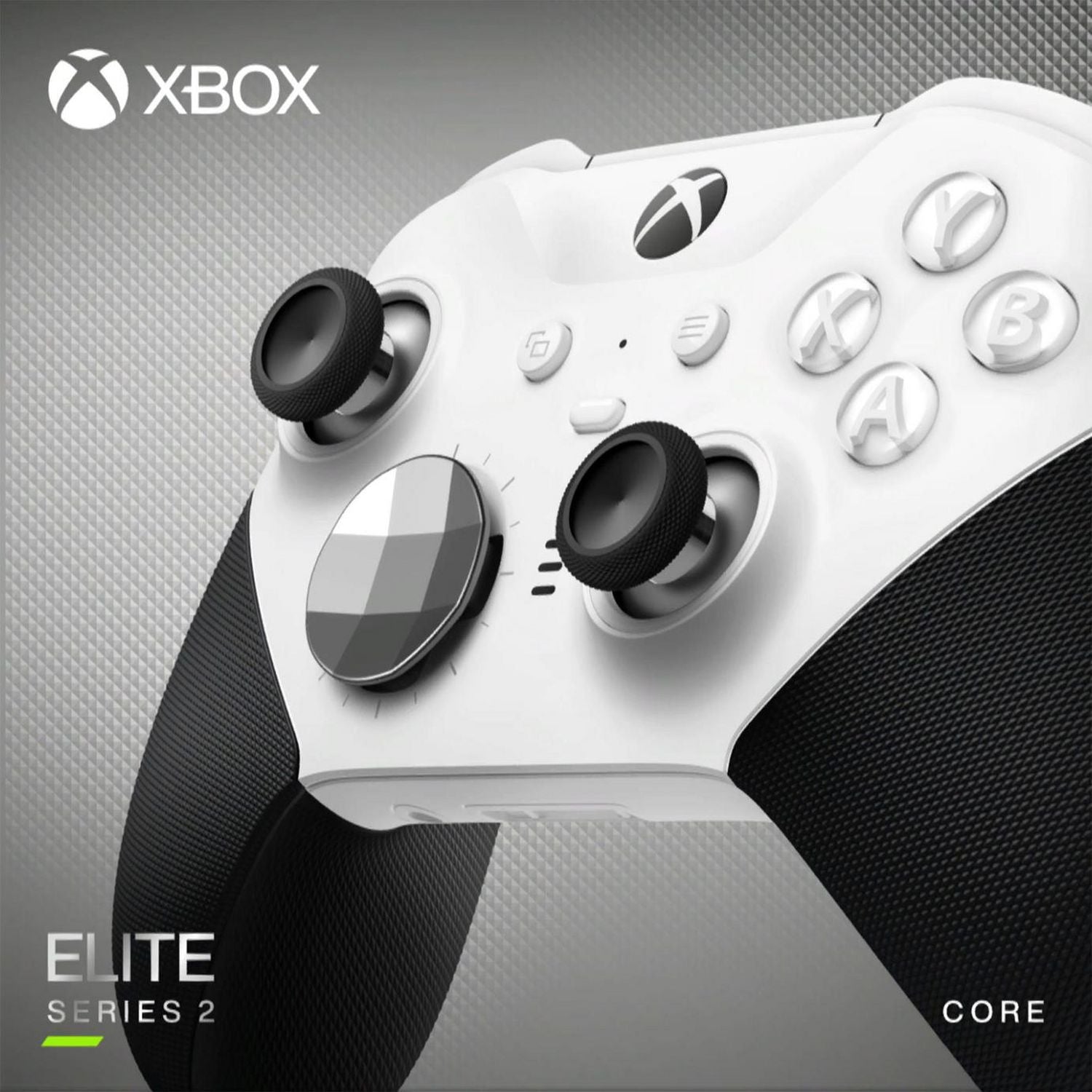 Xbox Elite Wireless Controller Series 2 Core White gaming controller (British brand)
