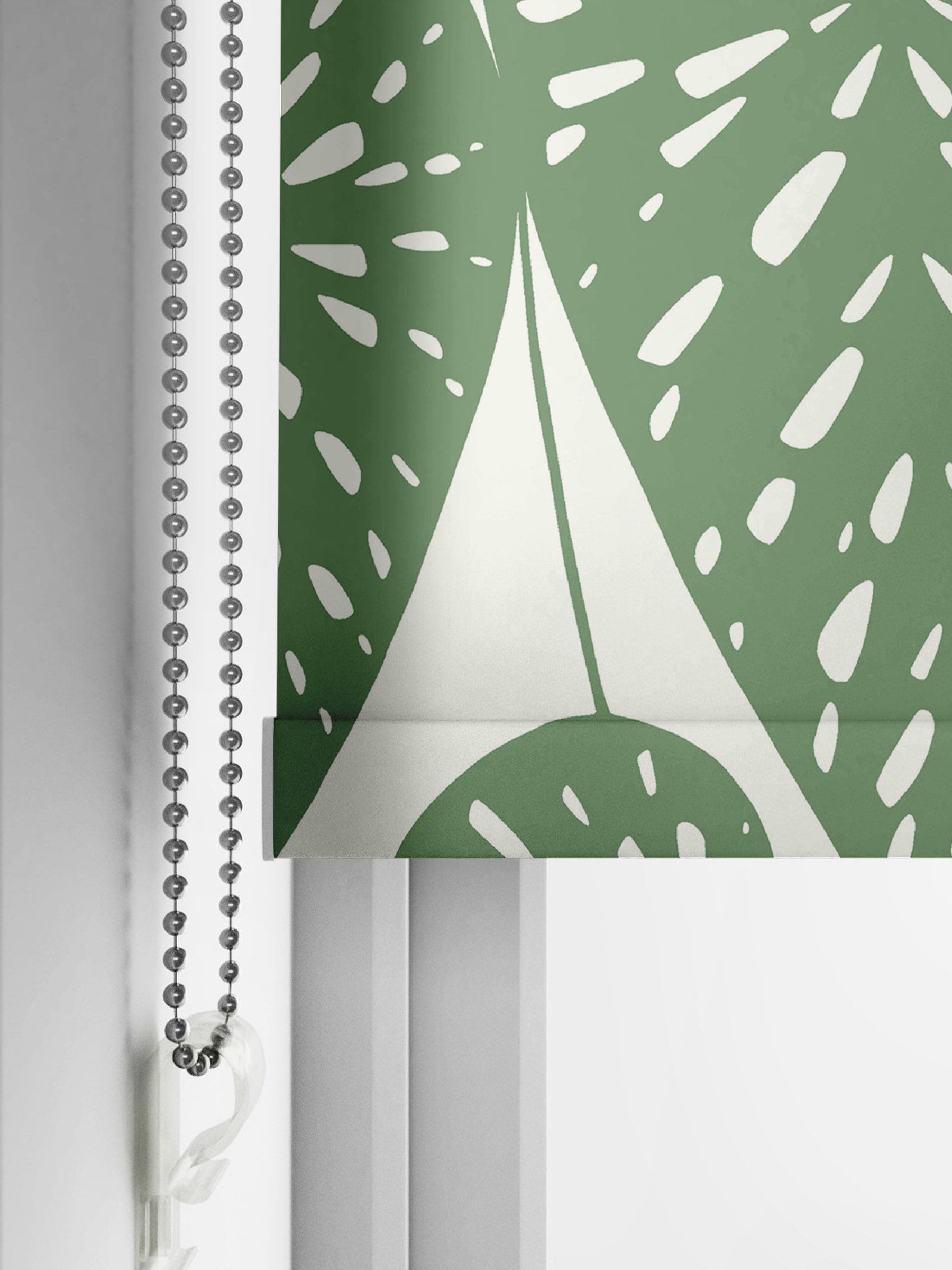 MissPrint Foliage Tropics roller blinds, imported from the UK