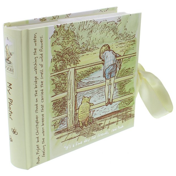 Disney Classic Winnie The Pooh Heritage Photo Album 17.4 x 23.2 x 4.1 cm - British product