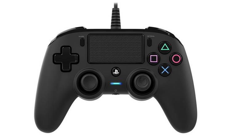 Nacon PS4 wired compact controller black (British brand)