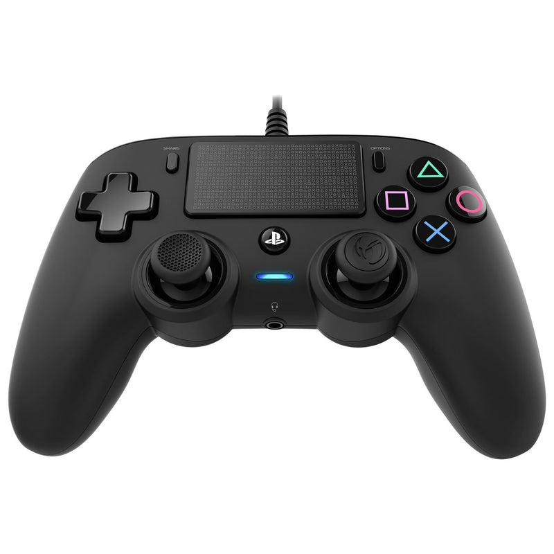 Nacon PS4 wired compact controller black (British brand)