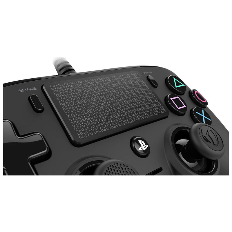 Nacon PS4 wired compact controller black (British brand)