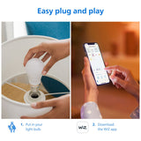 Philips Wiz E14 Colour Smart LED Wi-Fi Mini Globe light bulb, imported from the UK