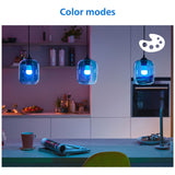Philips Wiz E14 Colour Smart LED Wi-Fi Mini Globe light bulb, imported from the UK