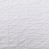 Argos Home Crinkle White Bedding Set - King size