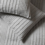 Argos Home Crinkle Grey duvet cover set Double - British product
