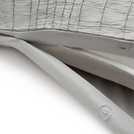 Argos Home Crinkle Grey duvet cover set Double - British product