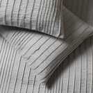 Argos Home Crinkle Grey Duvet Cover Set King Size - British product