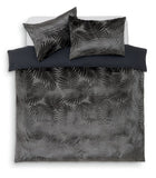 Habitat velvet duvet set charcoal feather design double, UK version
