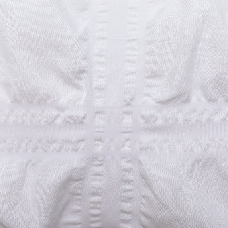 Argos Home Seersucker White Bedding Set for single beds - British product