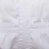 Argos Home Seersucker White Bedding Set for single beds - British product