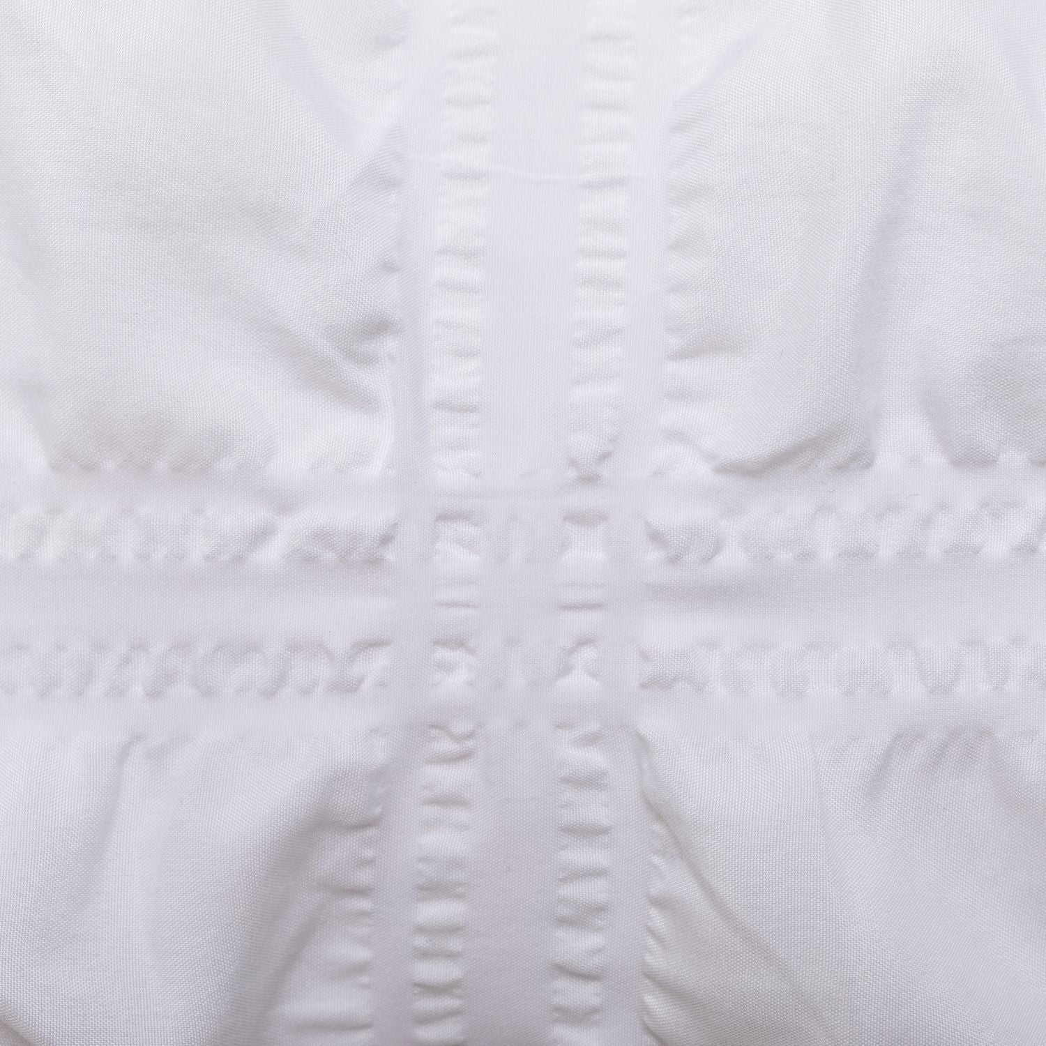 Argos Home Seersucker White Bedding Set for single beds - British product