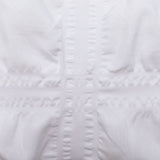 Argos Home Seersucker White Bedding Set for single beds - British product
