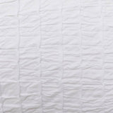 Argos Home Crinkle White Duvet Cover Set Superking - British product