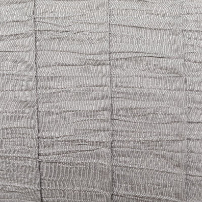 Argos Home Crinkle Grey Duvet Cover Set Superking - British product