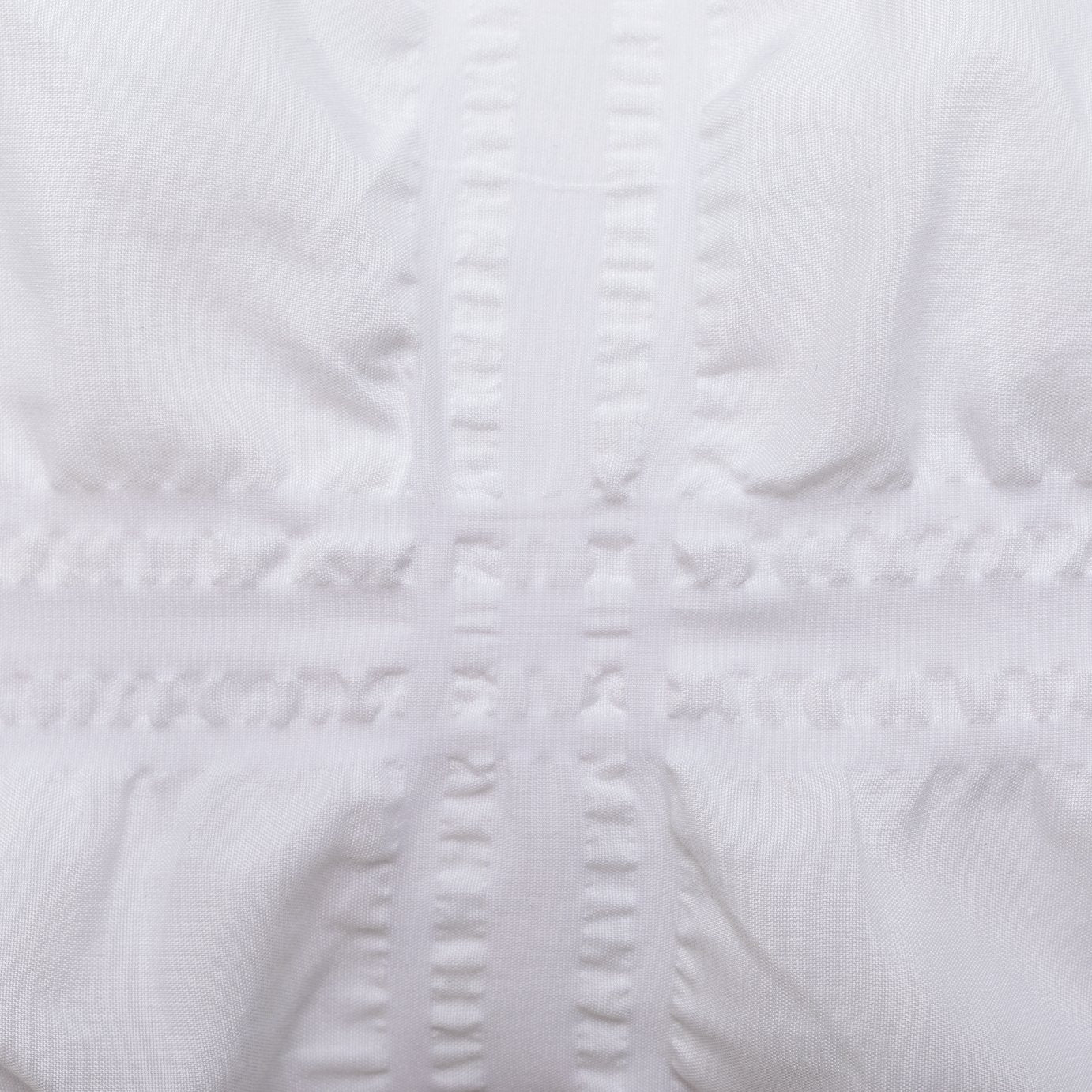 Argos Home Seersucker White Duvet Cover Set Superking - British product