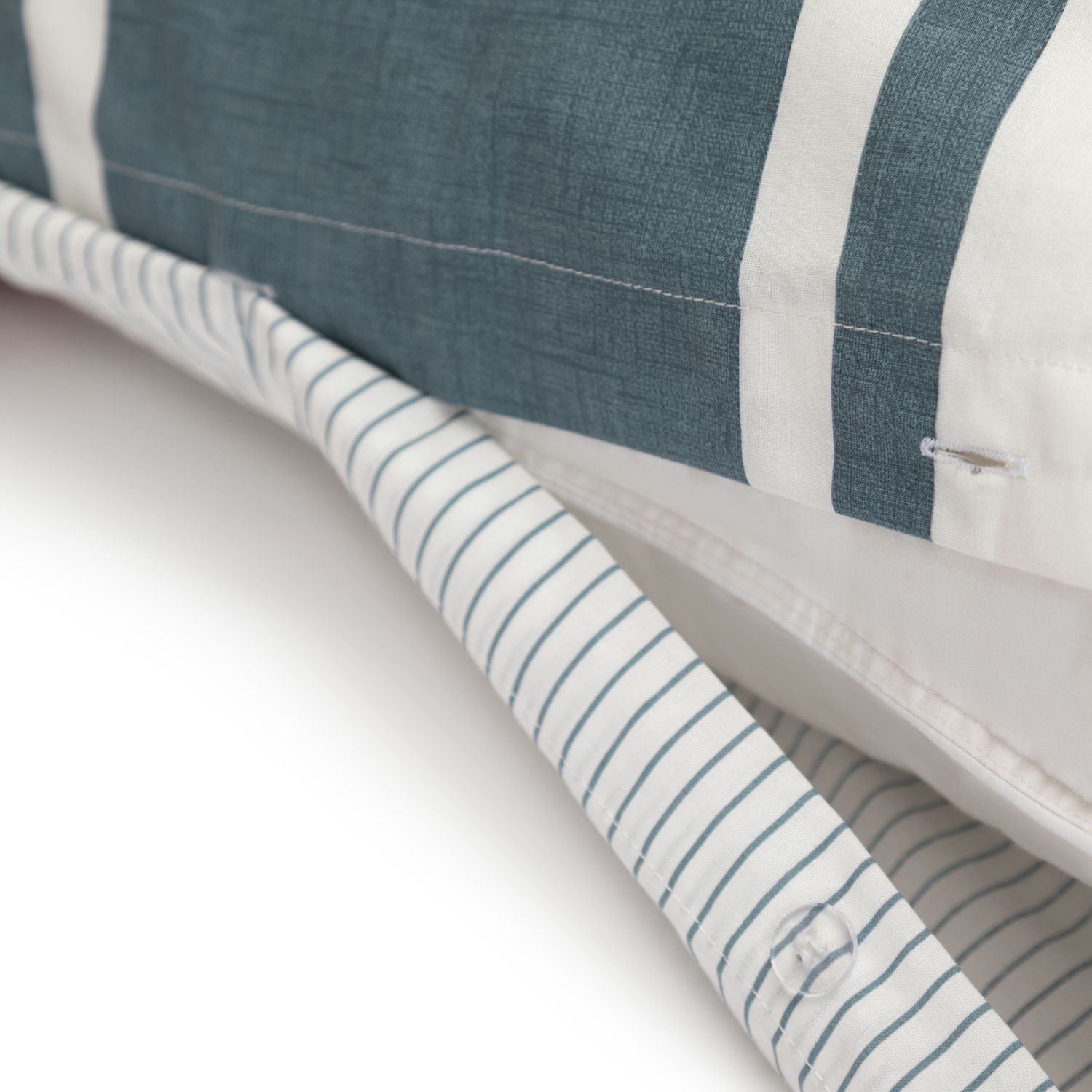 Habitat Coastal Stripe Blue duvet cover set Double, UK version