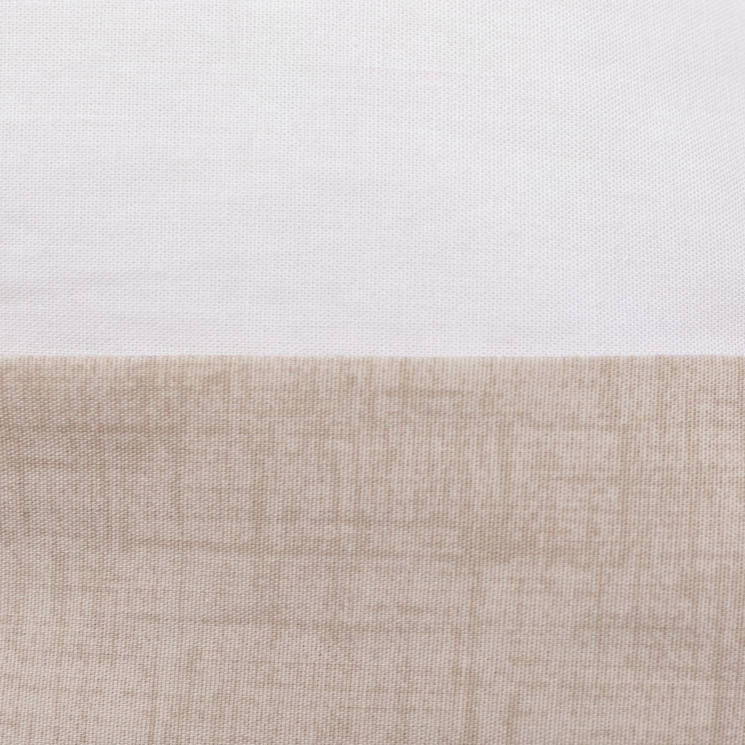 Habitat Oxford Edge White duvet cover set - king size, UK version