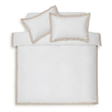 Habitat Oxford Edge White duvet cover set - king size, UK version