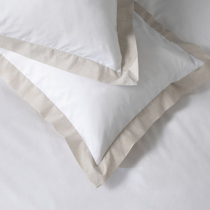 Habitat Oxford Edge White duvet cover set - king size, UK version