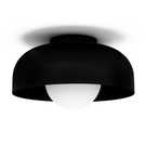 Habitat black bathroom ceiling light H17 x D30cm, UK version