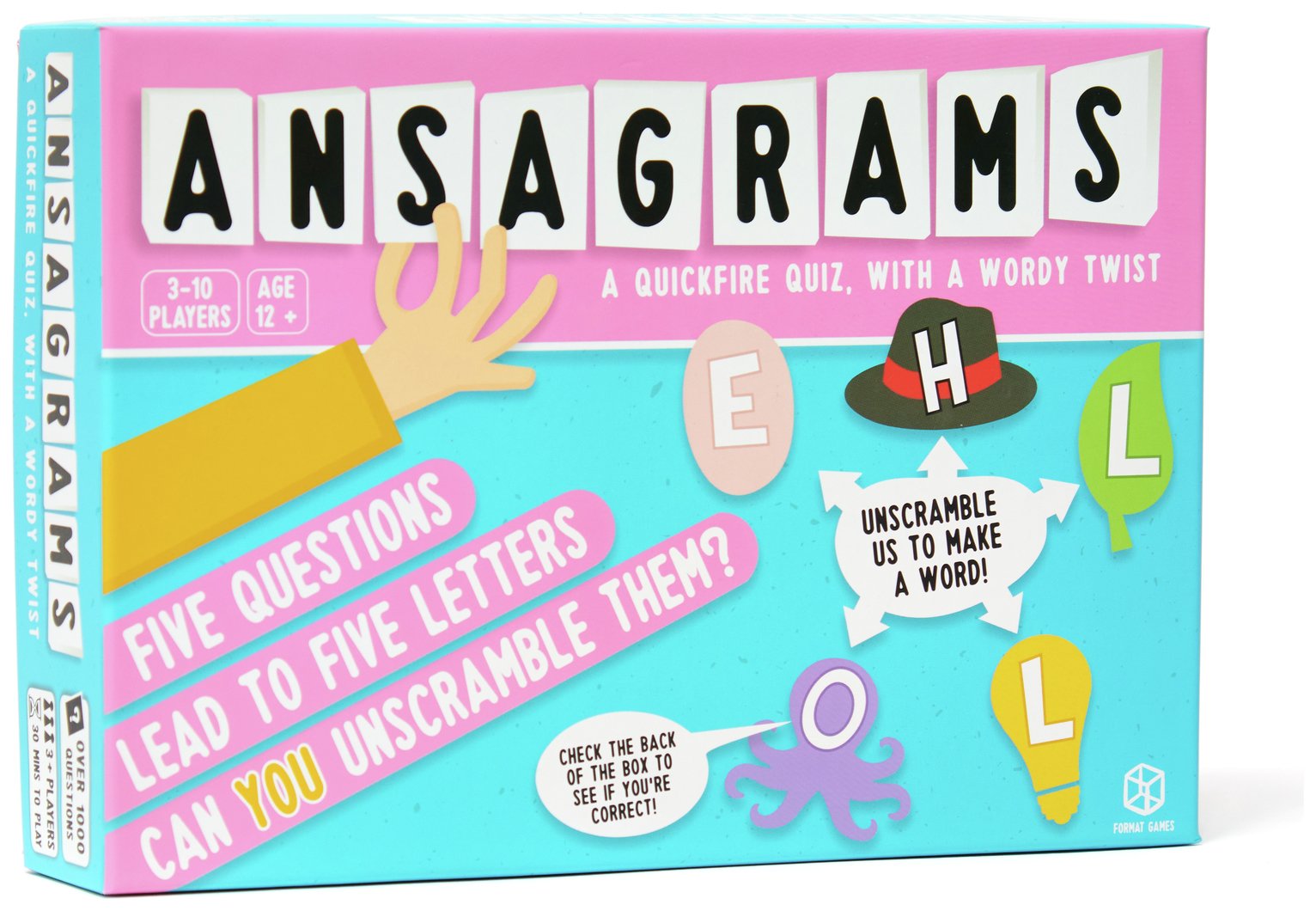 Ansagrams large box word game - British product