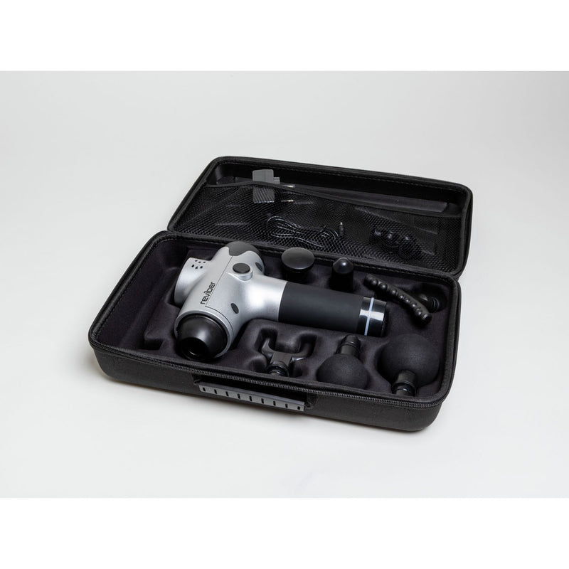 Reviber Massage Gun with 6 massage heads (British brand)