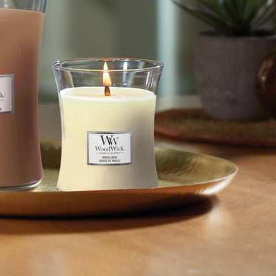 Argos Woodwick Mittelgroße Glas Kerze Vanillebohne – Online bei McGrocer kaufen