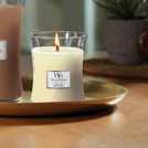 Woodwick medium jar candle vanilla bean (British brand)