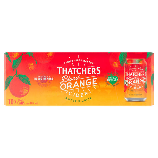 Thatchers Blood Orange Cider GOODS ASDA   