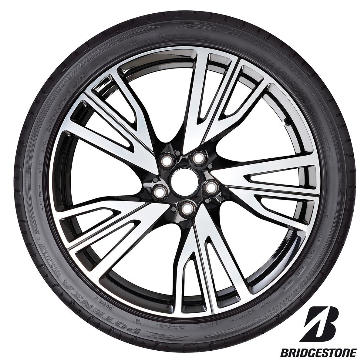 Bridgestone SOO1 Rapide tyre 245/40 R20, UK version