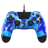 Gioteck wired controller multicoloured for PS4, imported from the UK