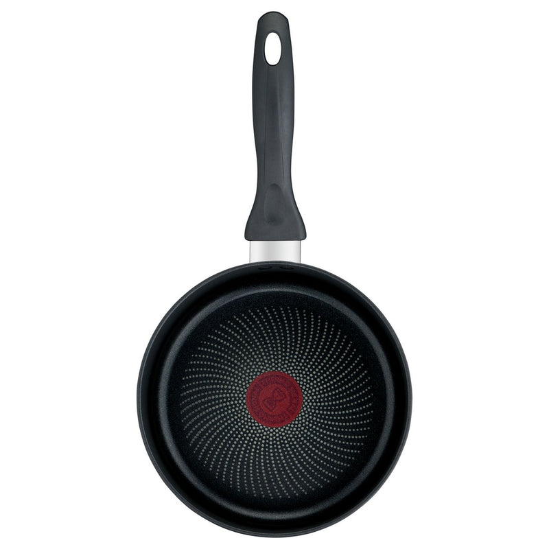 Tefal 5-piece non-stick pan set black (British brand)