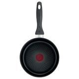 Tefal 5-piece non-stick pan set black (British brand)