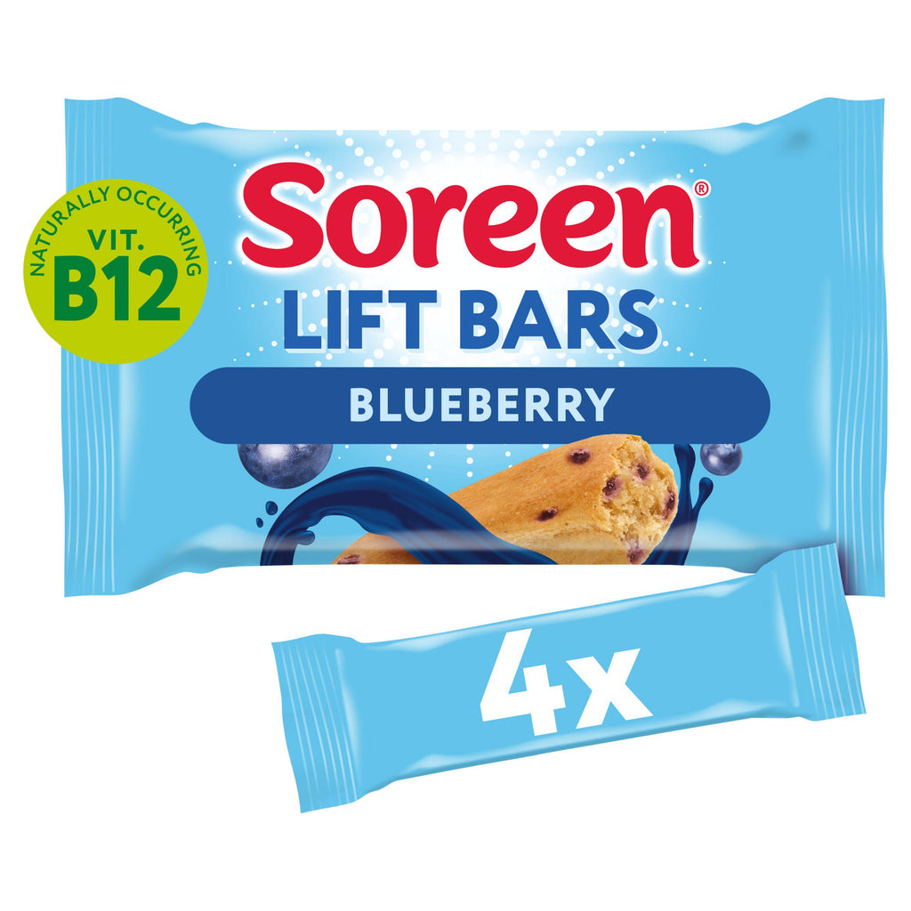 Soreen Lift Bars Blueberry x4