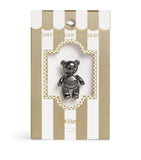 Harrods Jointed Bear Pin Badge, UK version