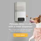 Petcube Bites 2 Lite smart pet camera, imported from the UK