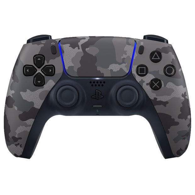 Sony DualSense PS5 Wireless Controller Grey Camo (British brand)