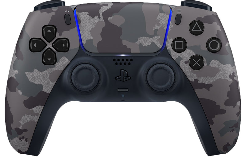 Sony DualSense PS5 Wireless Controller Grey Camo (British brand)