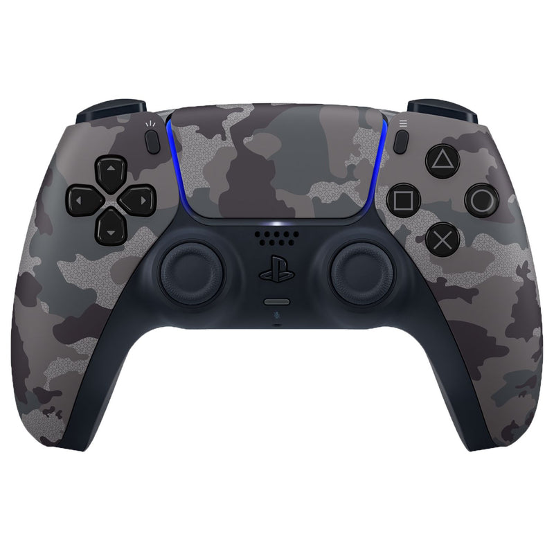 Sony DualSense PS5 Wireless Controller Grey Camo (British brand)