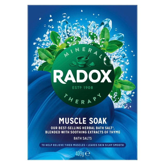 Radox Bath Therapy Muscle Soak Herbal Bath Salts   400g GOODS M&S   