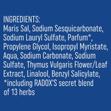 Radox Bath Therapy Muscle Soak Herbal Bath Salts   400g GOODS M&S   