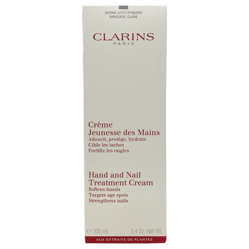 Clarins hand and nail treatment cream 100ml, imported from the UK